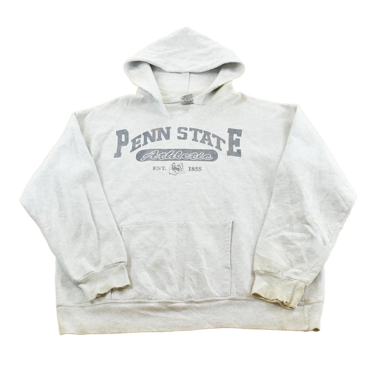 Vintage 1990s Nutmeg Mills Penn State University Atheltics Hoodie Sweatshirt Men's L