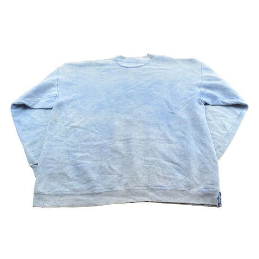 Vintage 1990s Thrashed Faded American Eagle Football Championship Crewneck Sweatshirt Men's XL