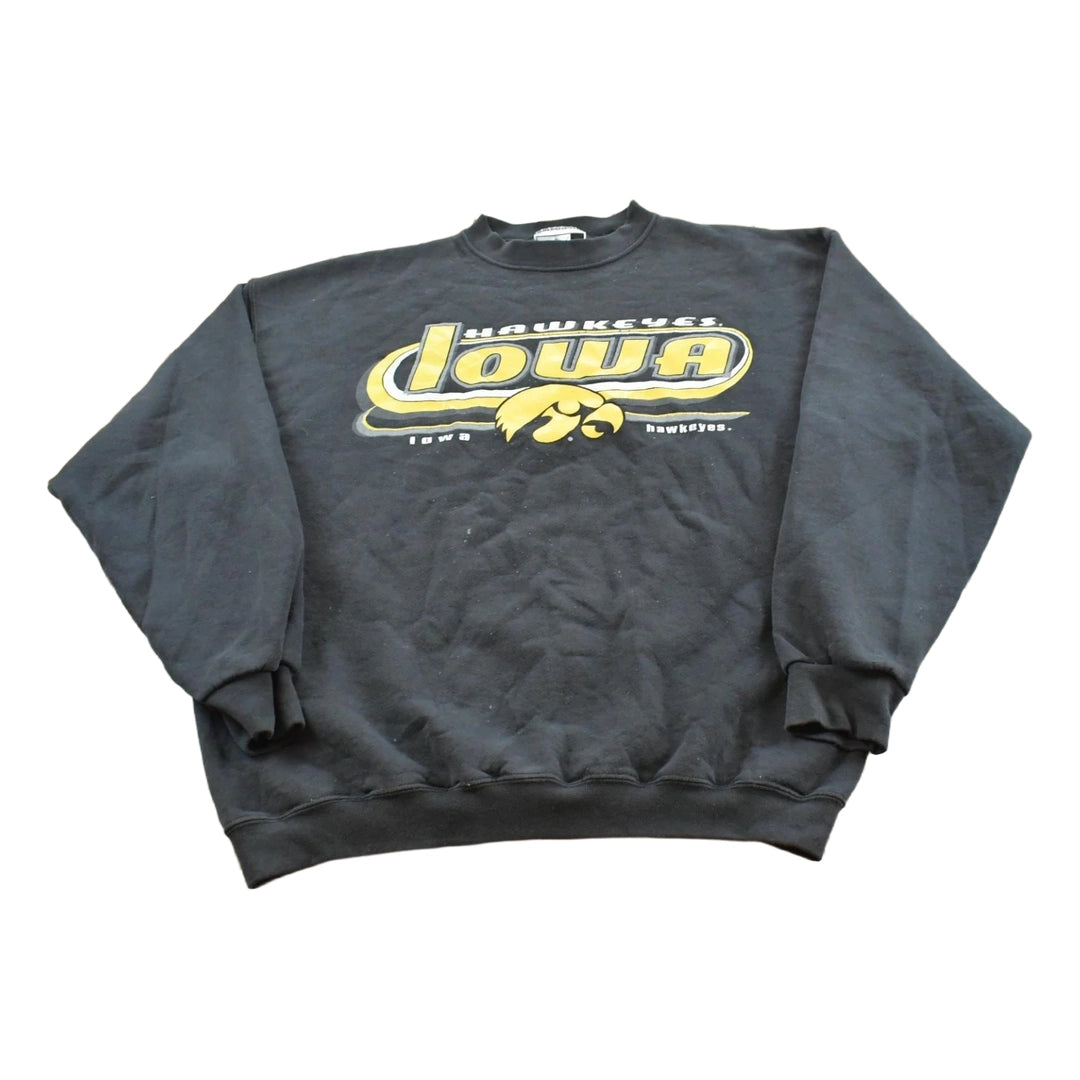 Vintage 1990s Puma University of Iowa Hawkeyes Collegiate Crewneck Sweatshirt Men's M
