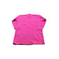 Vintage 1990s Deadstock Hanes Her Way Blank Magenta Crewneck Sleep Sweatshirt Women's M Long