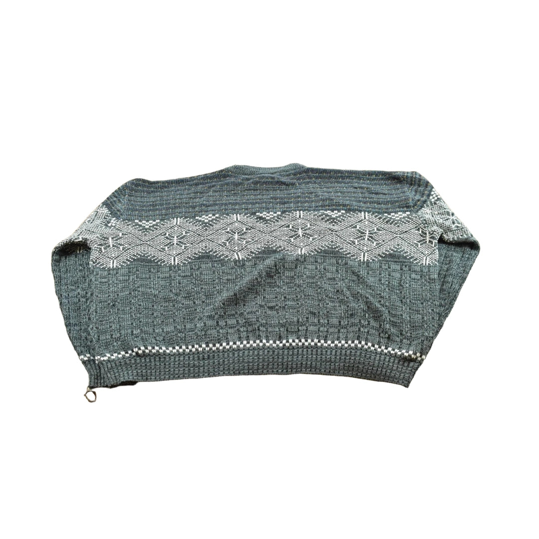 Vintage 1990s Acrylic Knit Crewneck Sweater Men's M