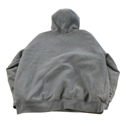 Vintage 1990s Distressed Carhartt Thermal Lined Hoodie Sweatshirt Men's L