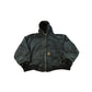 Vintage 1990s Distressed Carhartt Hooded Work Jacket Men's 3XL