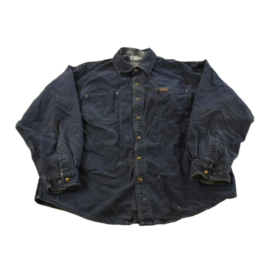 Vintage Y2K Carhartt Flannel Lined Shirt Men's XL