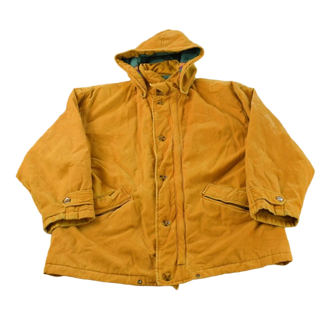 Vintage 1990s Limited Collection Lined Hooded Full Zip Light Jacket Men's L
