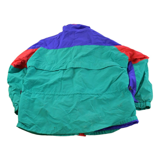 Vintage 1990s Columbia Sportswear Full Zip Windbreaker Jacket Men's XL