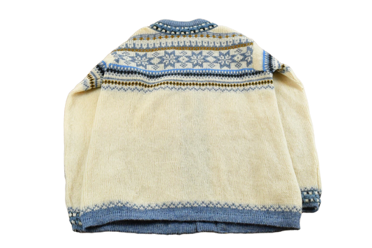 Vintage 1980s Norlander Wool Knit Cardigan Sweater Women's L