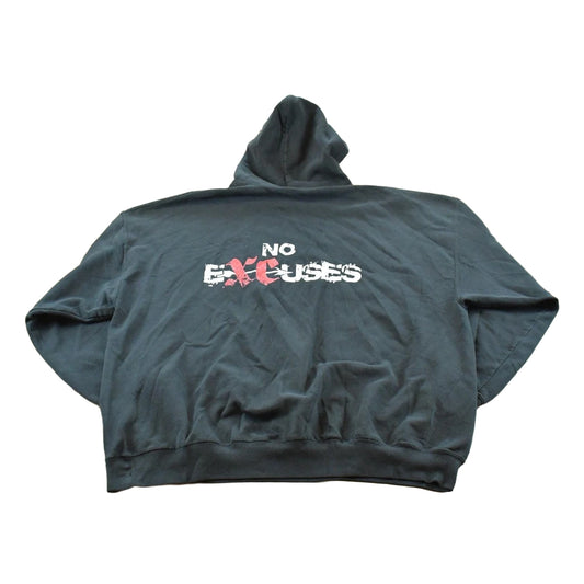 Vintage 2000s NHXC No Excuses Hoodie Sweatshirt Men's XL