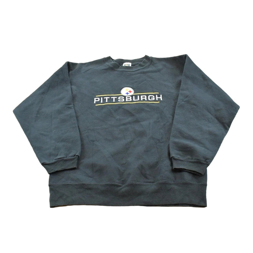 Vintage 1990s Pittsburgh Steelers NFL Crewneck Sweatshirt Men's S