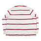 Vintage 2000s Chaps Striped Embroidered Rugby Long Sleeve Polo Shirt Men's L