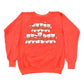 Vintage 1990s Beary Christmas Cute Teddy Bear Christmas Graphic Raglan Crewneck Sweatshirt Men's S