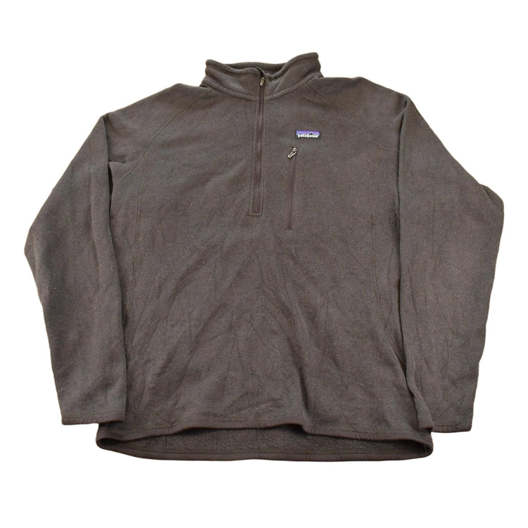 Vintage 2000s Patagonia Quarter Zip Fleece Sweater Men's L