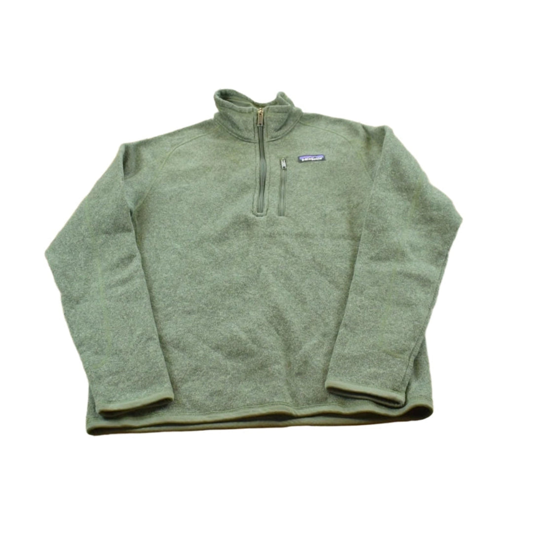 Vintage 2000s Patagonia Quarter Zip Fleece Sweater Men's S