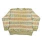 Vintage 1990s Tricots St. Raphael Geometric Knit Crewneck Sweater Men's L