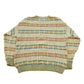 Vintage 1990s Tricots St. Raphael Geometric Knit Crewneck Sweater Men's L