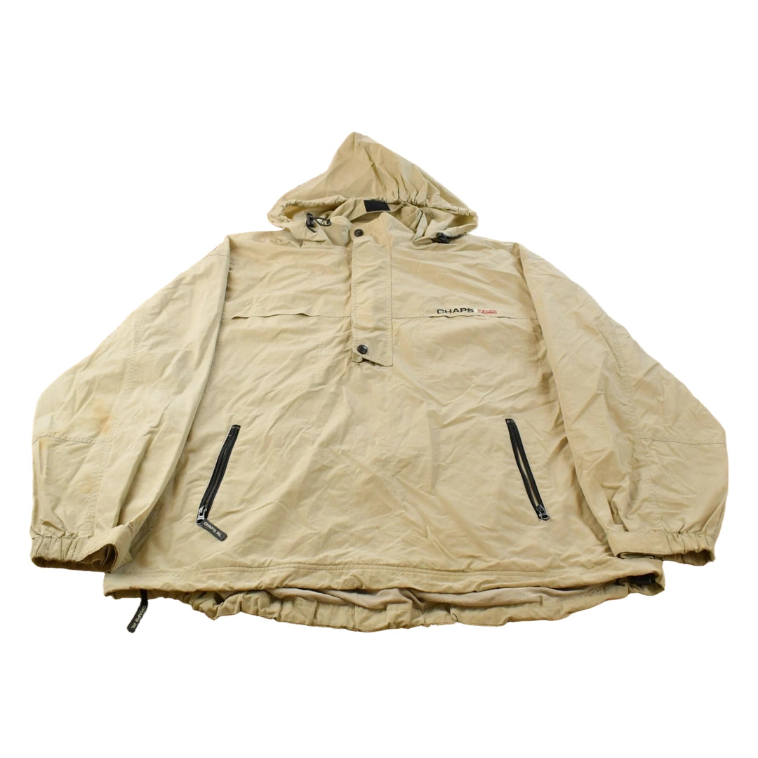 Vintage 1990s Chaps Ralph Lauren Anorak Windbreaker Jacket Men's 2XL