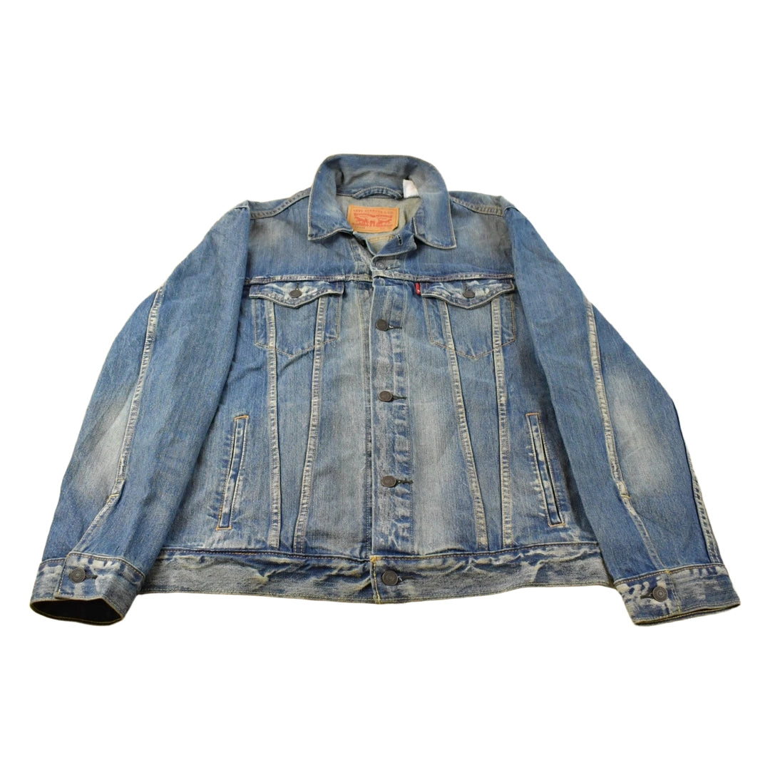 Vintage 2000s Levi's Denim Jean Trucker Jacket Men's XL