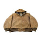 Vintage 1990s Distressed Carhartt Hooded Jacket Men's XL