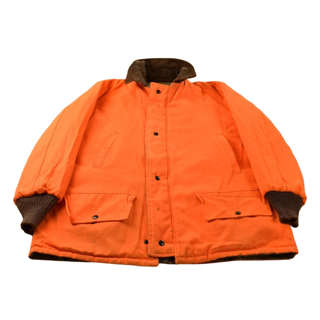 Vintage 1990s Tree Camo Reversible Hunting Jacket Men's M