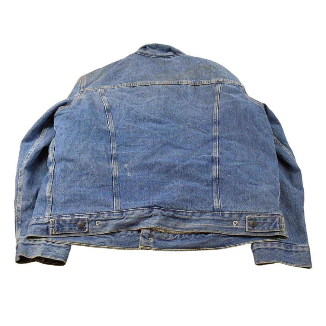 Vintage 2000s Levi's Sherpa Lined Denim Jean Jacket Men's Large