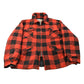 Vintage 1990s Weatherguard Shane Full Zip Buffalo Plaid Wool Hunting Shacket Mens XL