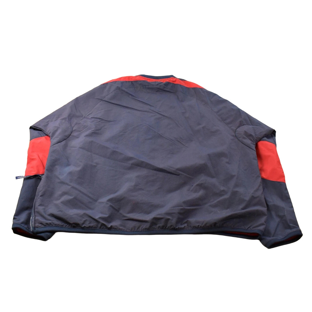 Vintage 2000s Cooperstown MLB Pullover Baseball Windbreaker Jacket Men's 2XL