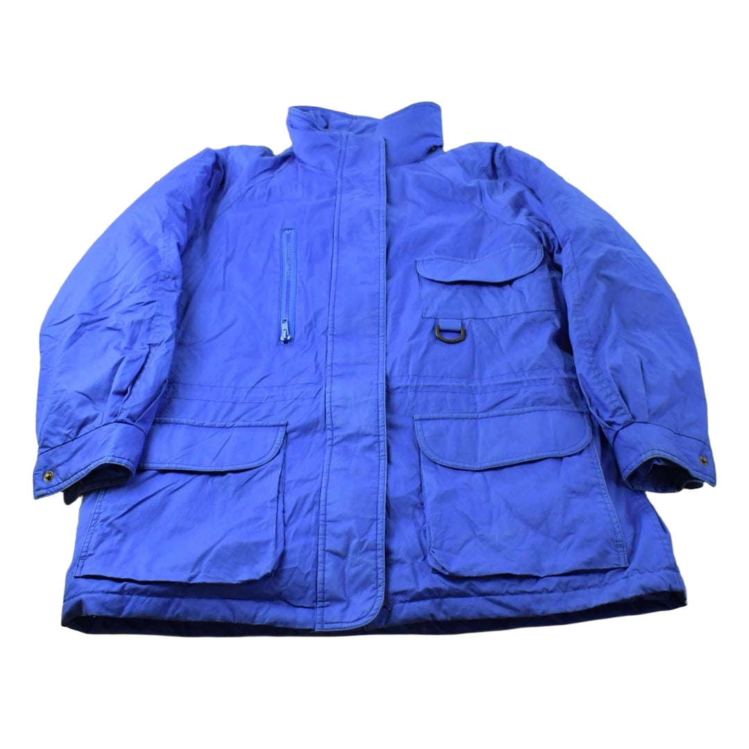 Vintage 1980s Eddie Bauer Goose Down Parka Puffer Jacket Women's L