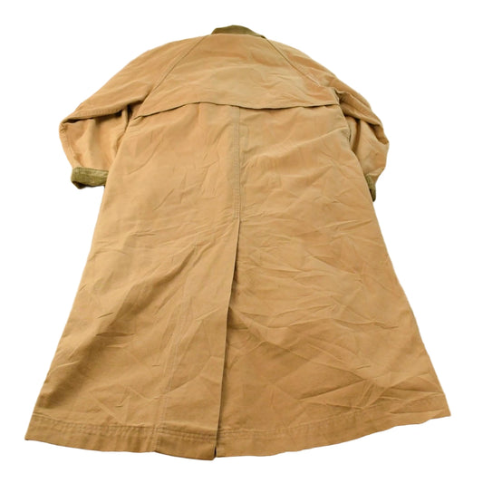 Vintage 1980s L.L. Bean Wool Lined Canvas Field Duster Jacket Women's S