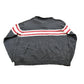 Vintage 1990s Tommy Hilfiger Striped Quarter Zip Knit Sweater Men's L