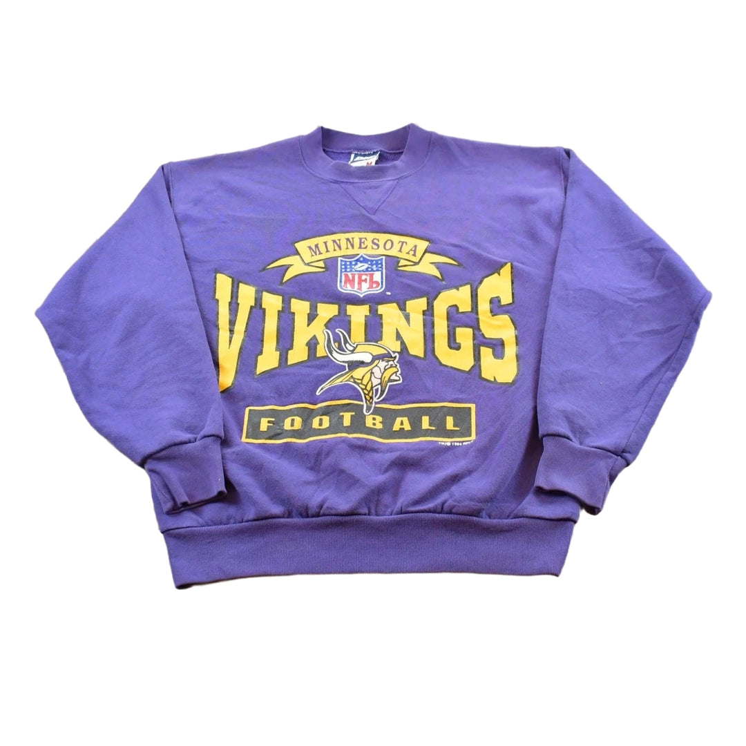 Vintage 1994 Minnesota Vikings NFL Football Crewneck Sweatshirt Men's M
