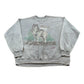 Vintage 1990s Lone Wolf Crewneck Sweatshirt Men's L