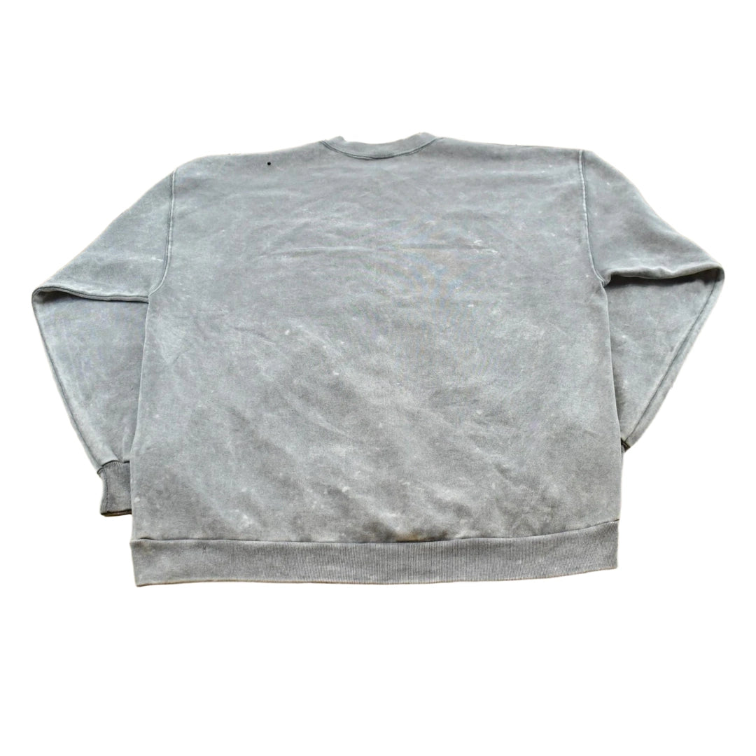 Vintage 1990s Lone Wolf Crewneck Sweatshirt Men's L