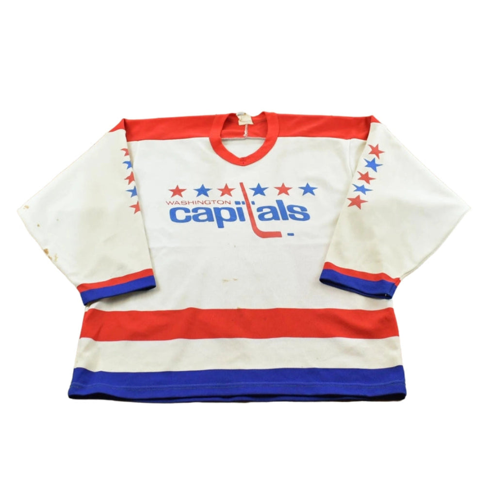 Vintage 1990s Washington Capitals CCM NHL Hockey Jersey Men's M