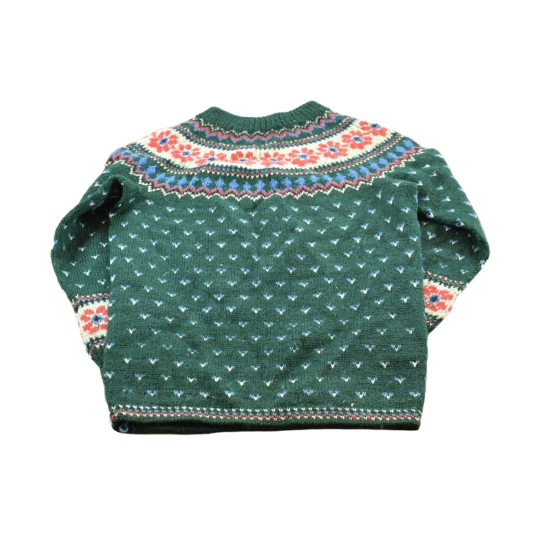 Vintage 1980s Original Lanz Austrian Knit Crewneck Sweater Men's S