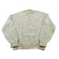 Vintage 1980s Campus Wool Knit Henley Collar Sweater Men's M