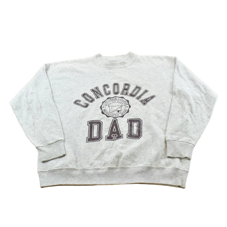 Vintage 1990s Concordia College Dad Souvenir Crewneck Sweatshirt Men's L