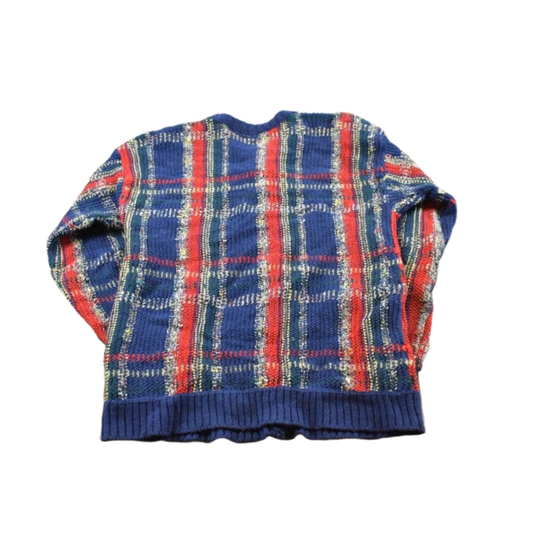 Vintage 1980s Pendleton Country Sophisticates Wool Knit Cardigan Button Up Sweater Women's M