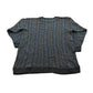 Vintage 1990s London Fog Striped Knit Crewneck Sweater Men's Large Tall Men's Large