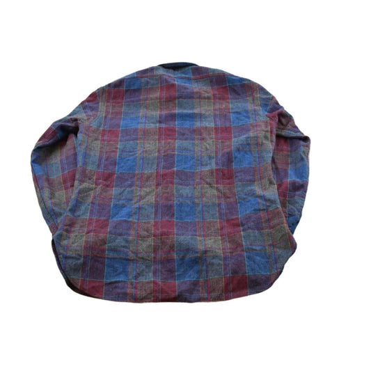 True Vintage 1970s Pendleton Plaid Wool Button Up Shirt Men's M