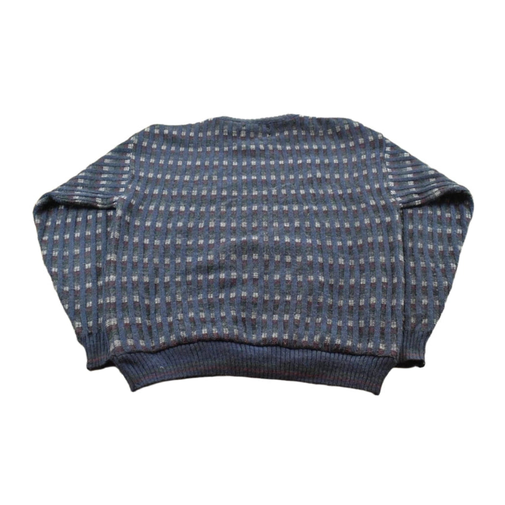 Vintage 1990s City Casuals Haggar Acrylic Wool Knit Crewneck Sweater Men's M