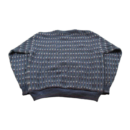 Vintage 1990s City Casuals Haggar Acrylic Wool Knit Crewneck Sweater Men's M