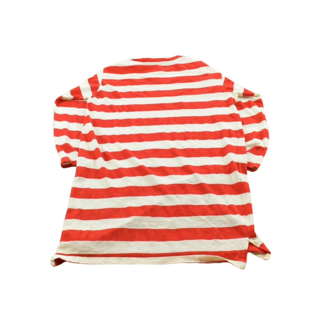 Vintage 1980s Sears Striped Long Sleeve T-Shirt Men's L