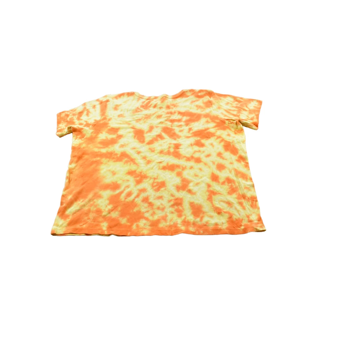 Vintage 1990s Fashion Bug Tie Dye Heart T-Shirt Women's 2XL