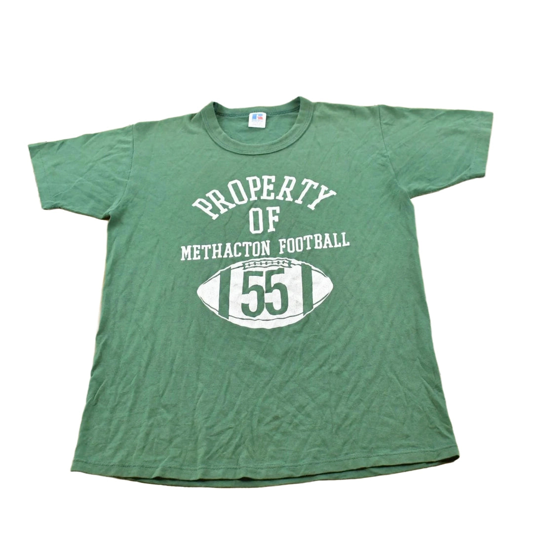 Vintage 1990s Russell Athletic Property of Methacton Football Souvenir T-Shirt Men's M