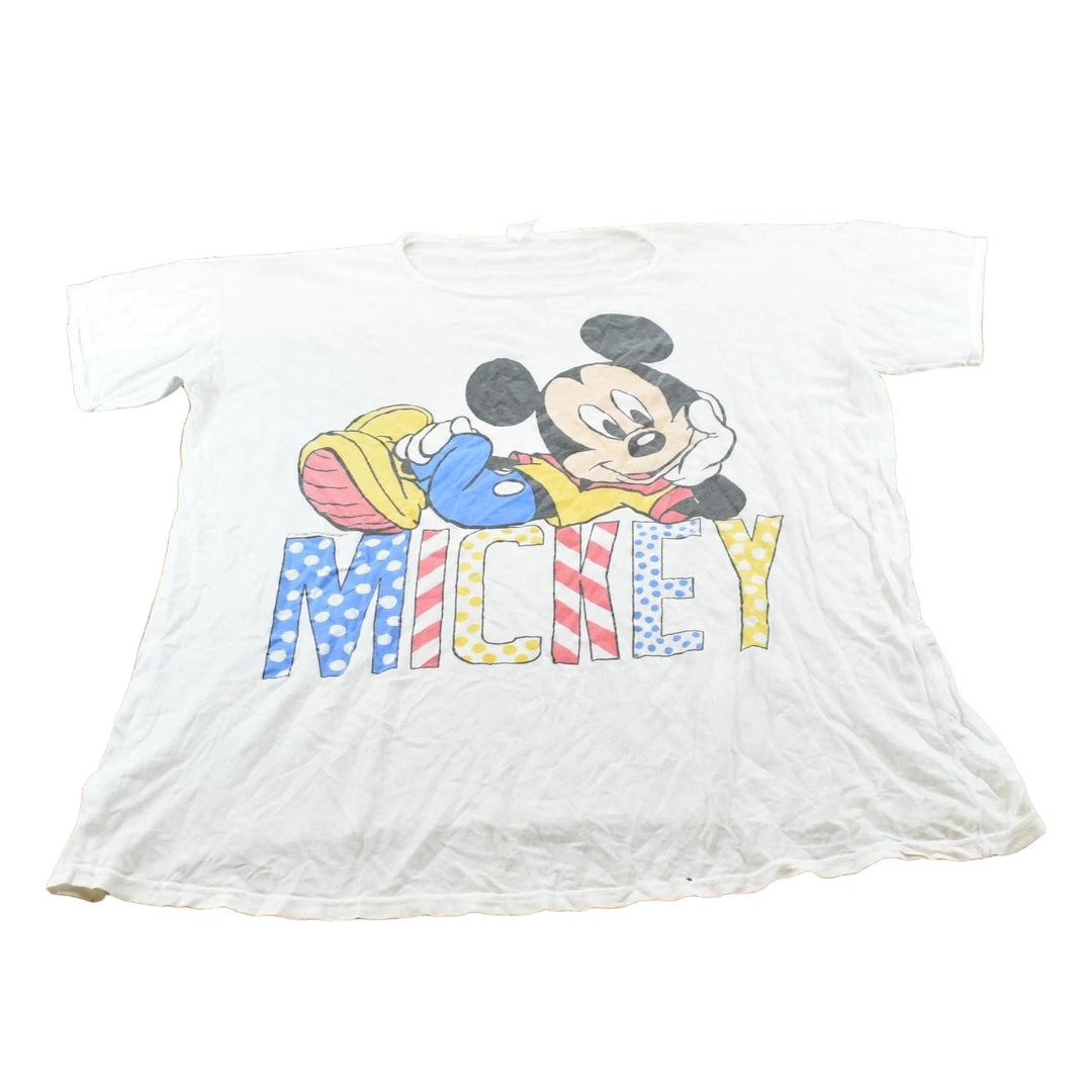 Vintage 1990s Walt Disney Mickey Mouse T-Shirt Men's 3XL