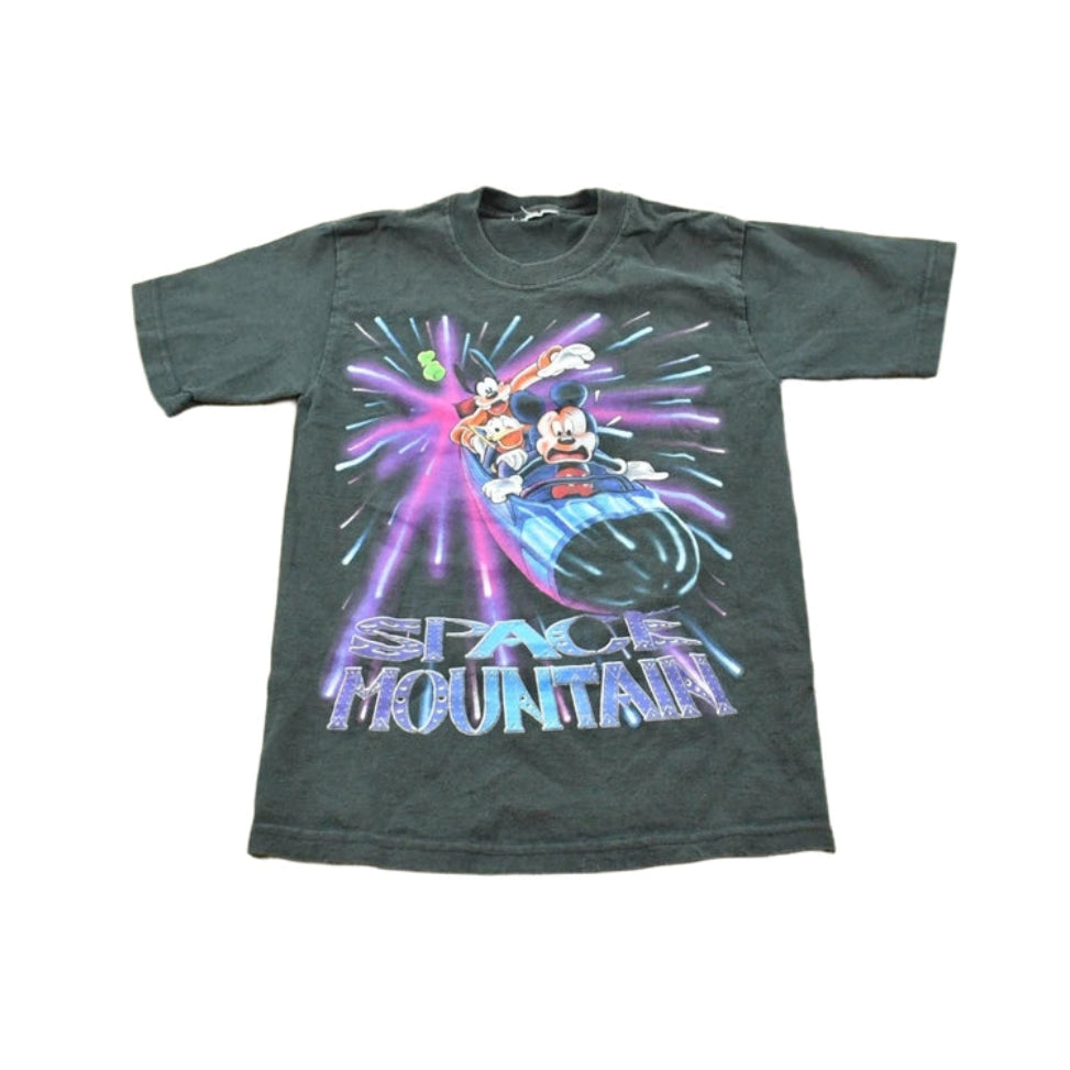 Vintage 1990s Space Mountain Walt Disney World T-Shirt Toddler 5T