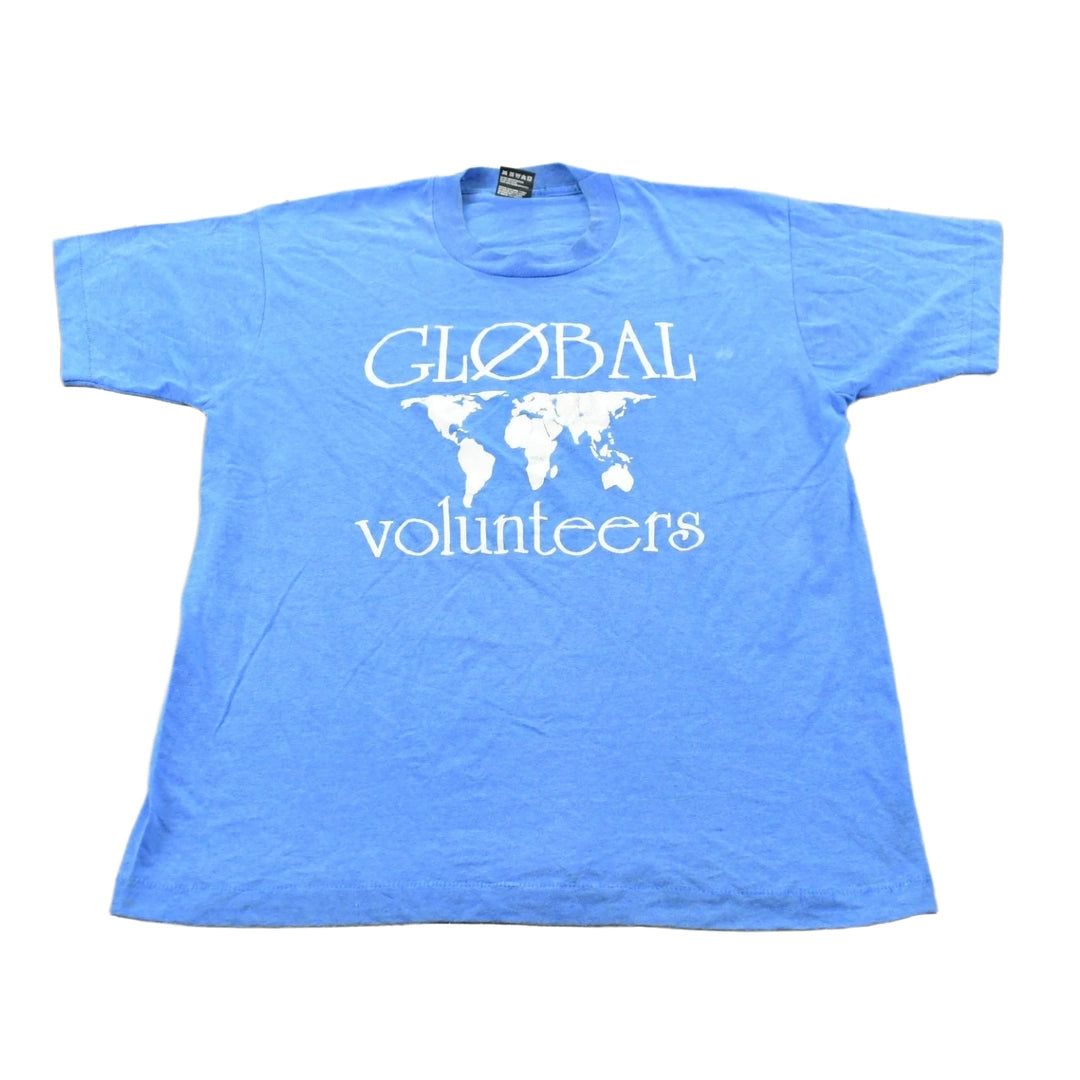 Vintage 1990s Global Volunteers T-Shirt Men's L