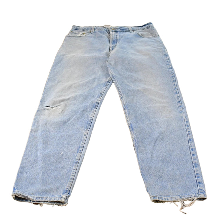 Vintage 1990s Carhartt Distressed Workwear Denim Jeans Men's 36 x 33