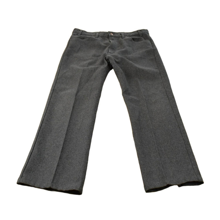 Vintage 1970s Levi's Slacks Pleated Flare Bell Bottom Pants Men's 34 x 28