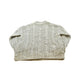 Vintage 1980s River View Cable Knit Crewneck Sweater Men's L